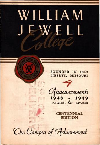 The Catalog for 1947-1948 & Announcements for 1948-1949